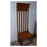 Bench with Coat Hooks