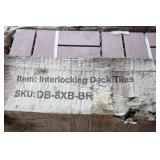 Interlocking Deck Tiles – Brown, Plastic