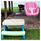 Little Tikes Picnic Table & Swing