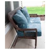 Plastic Wicker Outdoor Couch