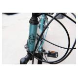 Huffy Rock Creek All-Terrain Bicycle – Light Blue & Schwinn AirSport Plus Pump