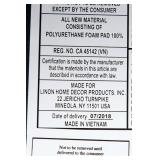 Set of 2 Black Faux Leather Barstools