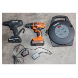Power Tools & Accessories – Black & Decker Drill, NorthStar Drill, Ferrex 4-Outlet Cord Reel