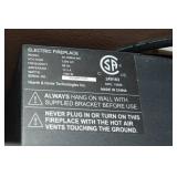 Wall-Mounted Electric Fireplace – 58" W x 26.25" T