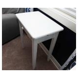 Small White Wooden Side Table