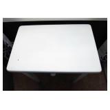 Small White Wooden Side Table