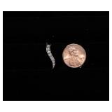 Melee Diamond Pendant – 10K Gold