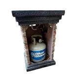 Stone-Look Propane Gas Fire Column