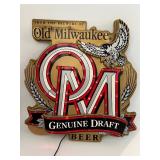 Old Milwaukee Genuine Draft LED Light Display