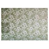 Antique Model A Car Trunk with Leather Handle and Lined Interior