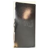 Antique Model A Car Trunk with Leather Handle and Lined Interior