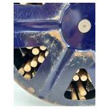 Antique Boye Needle Co. Rotary Needle Cabinet with Tubes and Chart