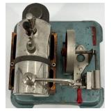 Vintage Tin Toy Steam Engine Model Made in USA