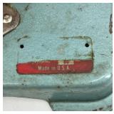 Vintage Tin Toy Steam Engine Model Made in USA