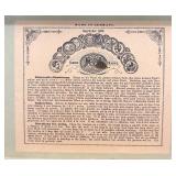 Antique German Magic Lantern Projector with Original Glass Slides and Box