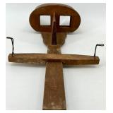 Antique Wooden Stereoscope Viewer with Collection of Stereograph Cards