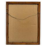 Set of 2 Framed Vintage Advertising Signs Ol