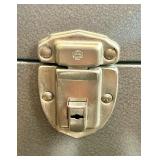 Metal Storage Cabinet with Locking Top Compartment and 6 Drawers