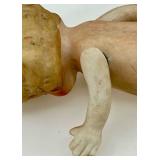 Pair of Antique Bisque Jointed Dolls including Kewpie