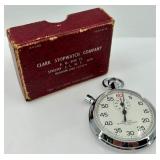 Vintage Brass Telescope, Stopwatch with Box, Tortoiseshell Tools, and Jewelry Lot