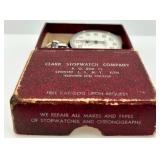 Vintage Brass Telescope, Stopwatch with Box, Tortoiseshell Tools, and Jewelry Lot