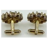 Vintage Brass Telescope, Stopwatch with Box, Tortoiseshell Tools, and Jewelry Lot