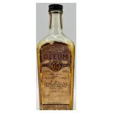 Lot of 3 Antique Apothecary and Medicine Bottles with Decorative Brass Tassel