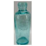 Lot of 3 Antique Apothecary and Medicine Bottles with Decorative Brass Tassel