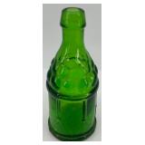 Set of 4 Colored Glass Bitters Bottles