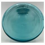 Set of 4 Vintage Ball Perfect Mason Blue Jars with Zinc Lids