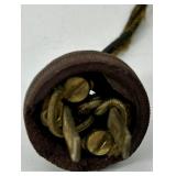 Vintage Cast Metal Ship Console Table Lamp Nautical Decor