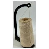 Vintage Cast Iron Tape Dispenser and String Holder Set