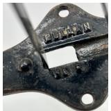 Vintage Cast Iron Tape Dispenser and String Holder Set