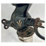 Enterprise No. 100 Wall-Mount Coffee Grinder with Glass Jar and Catch Cup