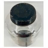 Enterprise No. 100 Wall-Mount Coffee Grinder with Glass Jar and Catch Cup