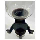 Enterprise No. 100 Wall-Mount Coffee Grinder with Glass Jar and Catch Cup