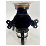 Enterprise No. 100 Wall-Mount Coffee Grinder with Glass Jar and Catch Cup