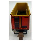 Set of 5 Vintage Tin Train Cars and San Francisco Cable Car Toys