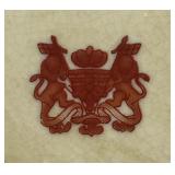 Vintage Ceramic Toby Jug Barrel Humidor Jar with Bearded Man Lid