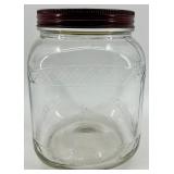 Vintage Glass Jar with Nash