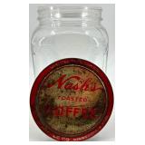 Vintage Glass Jar with Nash