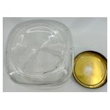Vintage Glass Jar with Nash