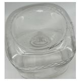 Vintage Glass Jar with Nash