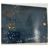 Vintage Albany St. Enamel Street Sign