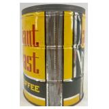 Collection of 5 Vintage Coffee Tins Including Hills Bros, Arco, Radiant Roast, and Butter-Nut