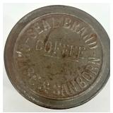 Collection of 5 Vintage Coffee Tins Including Hills Bros, Arco, Radiant Roast, and Butter-Nut