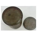 Collection of 5 Vintage Coffee Tins Including Hills Bros, Arco, Radiant Roast, and Butter-Nut