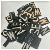 Vintage Instructo Plastic Point-Back Letters for Bulletin Boards - 2 Boxed Sets