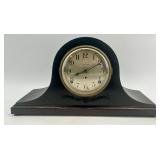 Seth Thomas Mantel Clock with Wood Case and Brass Movement