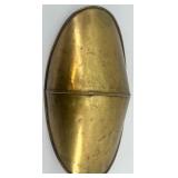 Vintage Cast Iron and Brass Balance Scale with Weights